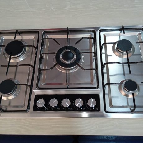 Stainless steel hob