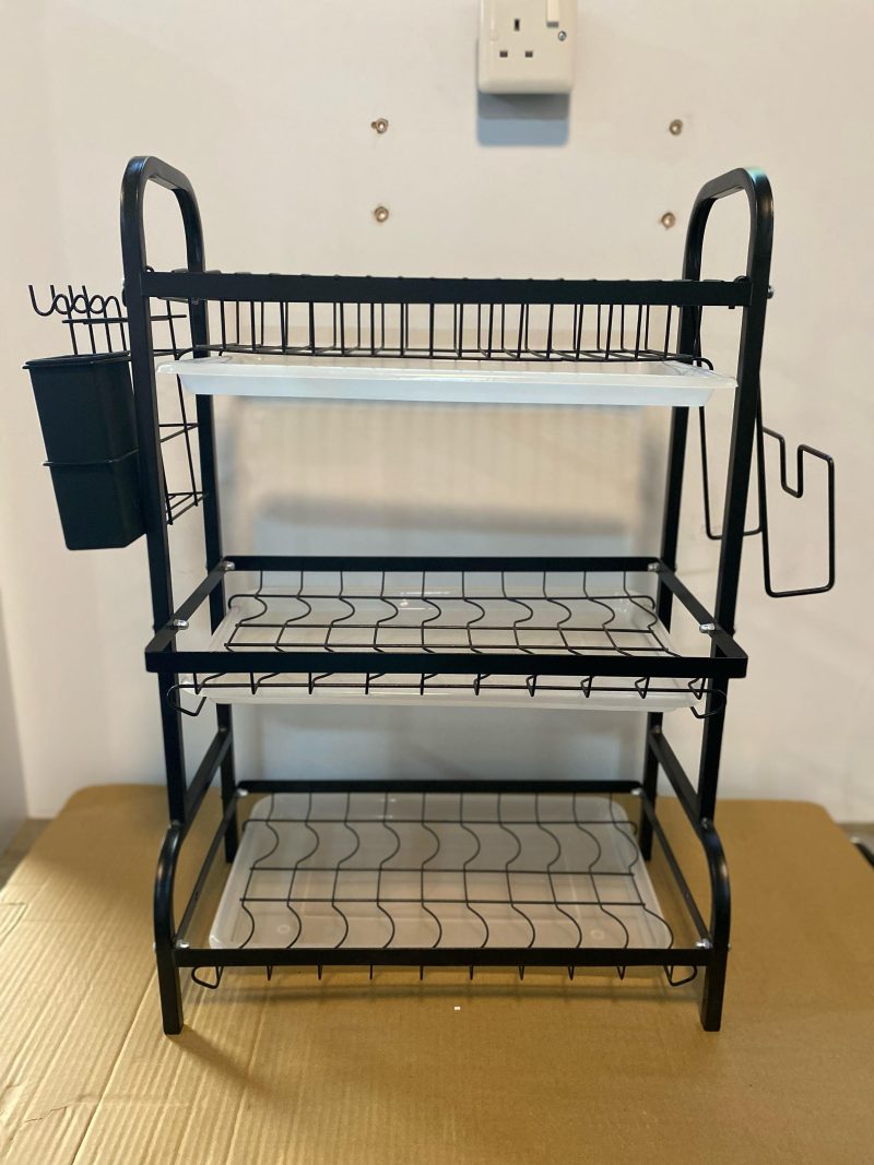 3-layer dish rack